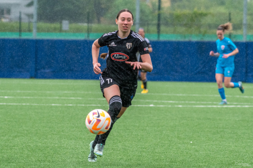 Anja Eferl na tekmi proti Ljubljani, 14. maja 2023.