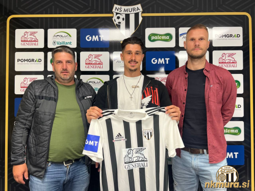 Športni direktor Denis Rajbar, Daniel Katić in tehnični direktor Gregor Balažic.