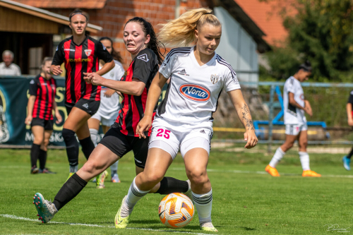 Noelle Vilčnik je na tekmi proti Primorje dosegla en zadetek. Noelle Vilčnik je na tekmi proti Primorje dosegla en zadetek.