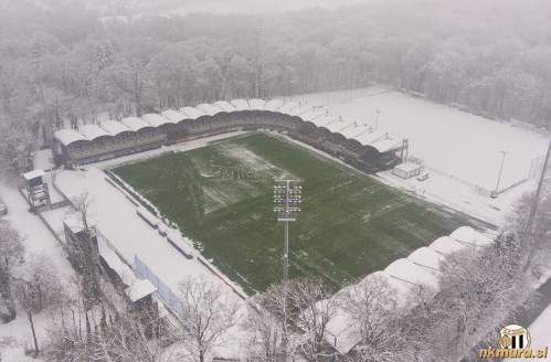 Pogled na zasneženo Fazanerijo. Fotografija je nastala 6. decembra 2023. Pogled na zasneženo Fazanerijo. Fotografija je nastala 6. decembra 2023.
