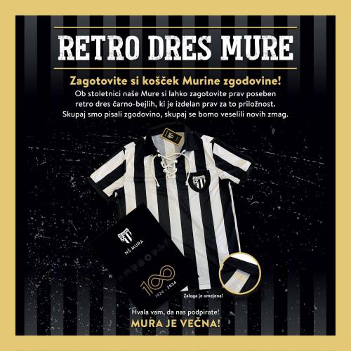 Reklama za Murin retro dres.