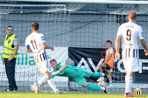 Klemen Mihelak je preprečil zadetek. Klemen Mihelak je preprečil zadetek.