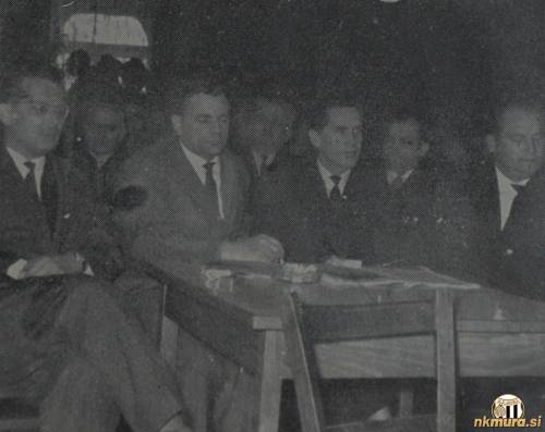 Z občnega zbora NK Sobota, ki je bil 10. februarja 1963.