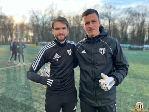 Klemen Pucko in Florijan Raduha ob pričetku priprav 4. januarja 2024. Klemen Pucko in Florijan Raduha ob pričetku priprav 4. januarja 2024.