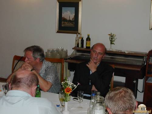 Ervin Kerčmar in Georg Suban. Ervin Kerčmar in Georg Suban.