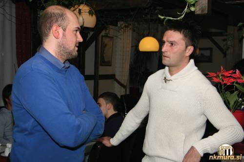 Matej Puhan in Damjan Ošlaj. Matej Puhan in Damjan Ošlaj.