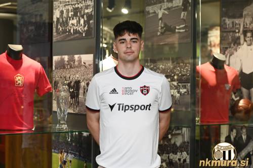 Miha Kompan Breznik v dresu Spartak Trnava Miha Kompan Breznik v dresu Spartak Trnava