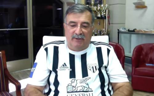 George Juncaj se je oglasil prek video povezave in pozdravil vse navijače Mure. Obljubil je, da kmalu pride v Mursko Soboto.