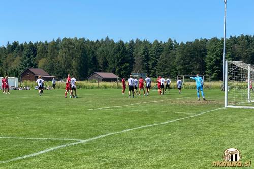 Kadeti Mure na pripravljani tekmi proti Aluminiju. Kadeti Mure na pripravljani tekmi proti Aluminiju.