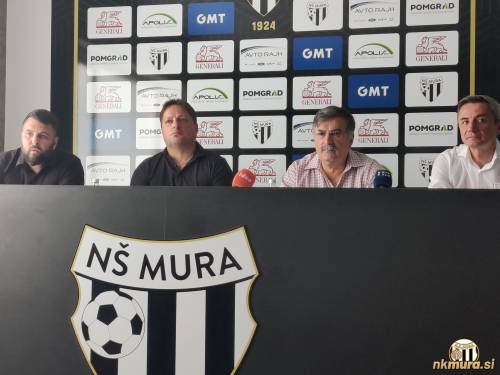 Smiljan Kuhar (predstavnik za medije), Robert Kuzmič (predsednik), George Juncaj (strateški partner) in Agron Šalja (generalni direktor).