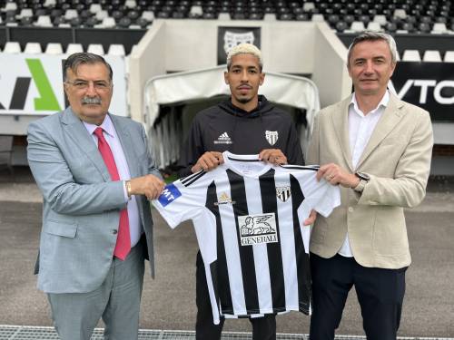 George Juncaj, Diogo Bezerra de Oliveira in Agron Šalja. George Juncaj, Diogo Bezerra de Oliveira in Agron Šalja.