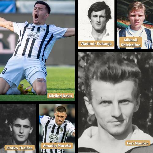 Šest (nekdanjih) izvrstnih igralcev Mure. Kateri izmed njih je na svojem debiju v dresu Mure dosegel hat trick?
