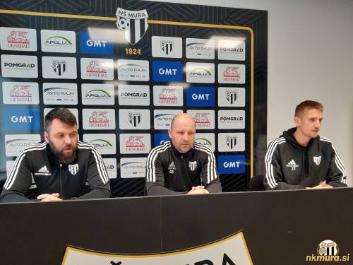 Smiljan Kuhar (medijski predstavnik), Oskar Drobne in Matic Vrbanec.