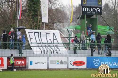 Folga nan. Transparent navijačev na tekmi Mura : Maribor, 2. decembra 2012. Folga nan. Transparent navijačev na tekmi Mura : Maribor, 2. decembra 2012.