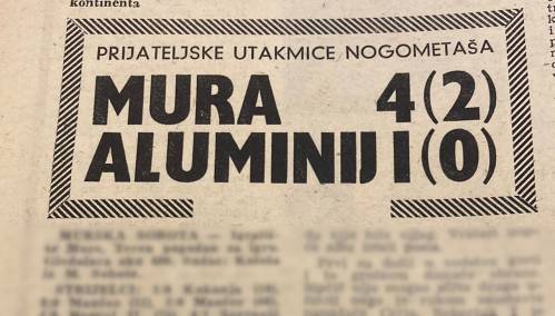 Mura : Aluminij 4:1, 17. marca 1967. Mura : Aluminij 4:1, 17. marca 1967.