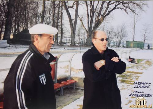 Slobodan Đurić in Milan Koblencer v sezoni 1997/1998. Slobodan Đurić in Milan Koblencer v sezoni 1997/1998.