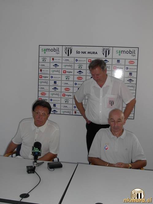 Od leve: Miroslav Blaževič, Ervin Kerčmar in Slavoljub Muslin.