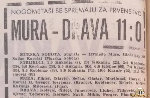 Mura : Drava, 6. avgust 1967. Mura : Drava, 6. avgust 1967.