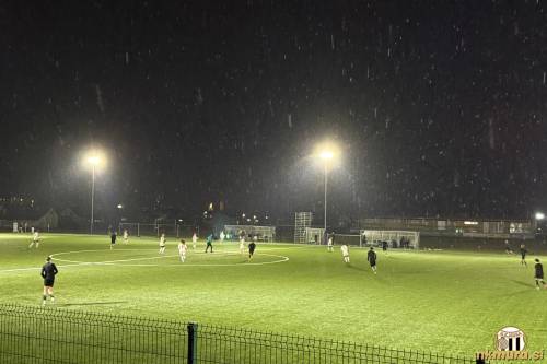 Utrinek s pripravljalne tekme Mure None in Murine selekcije U15.
