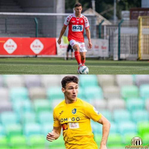 Massimo Decoene v dresu KV Kortrijka in Luka Kerin v dresu Brava. Massimo Decoene v dresu KV Kortrijka in Luka Kerin v dresu Brava.