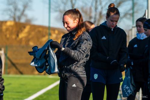 Anja Eferl na treningu.