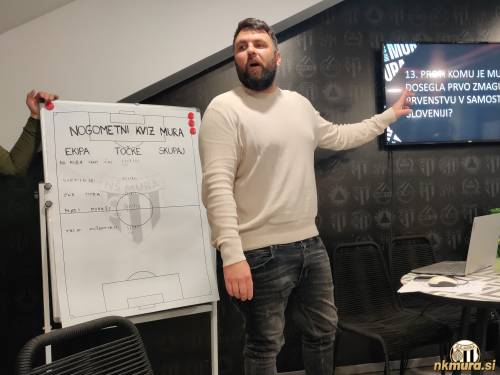 Voditelj kviza je bil medijski predstavnik Mure Smiljan Kuhar. Voditelj kviza je bil medijski predstavnik Mure Smiljan Kuhar.