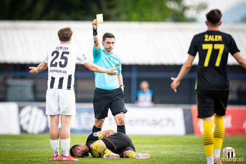 Rumeni karton za Jako Domjana. Rumeni karton za Jako Domjana.