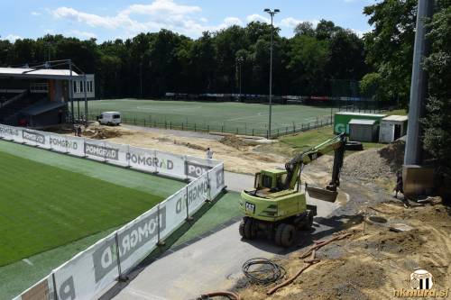 Gradbišče na Fazaneriji. Gradbišče na Fazaneriji.