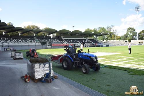 Sanacija travnate ruše.