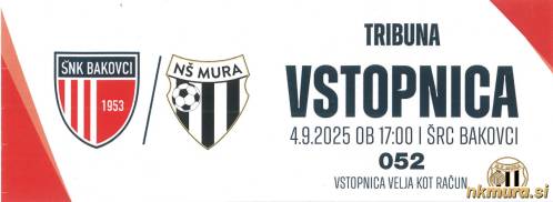 Vstopnica s tekme. Vstopnica s tekme.
