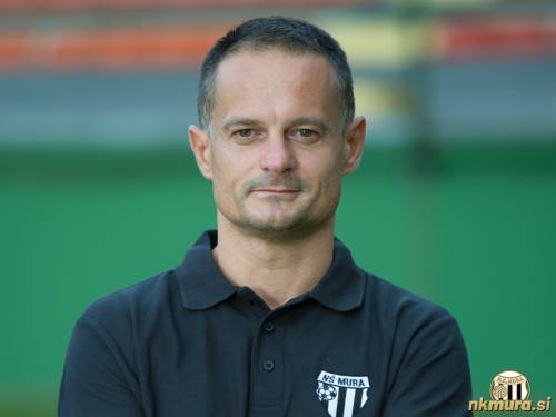 Franc Fridl kot trener Mure. Fotografija je nastala 2. septembra 2016.
