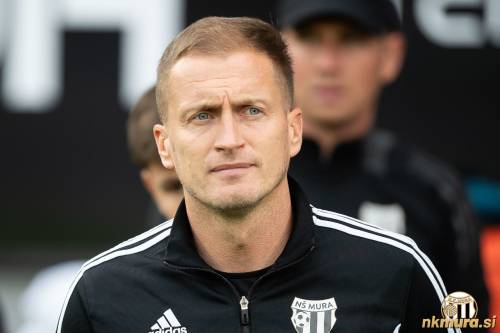 Darjan Slavic na tekmi Mura : Olimpija (28. september 2025).