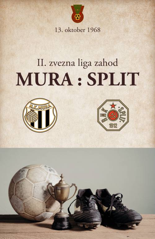 Mura : Split, II. zvezna liga zahod. 13. oktober 1968. Mura : Split, II. zvezna liga zahod. 13. oktober 1968.