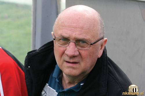 Stanko Maučec kot trener Mure v sezoni 2010/2011.