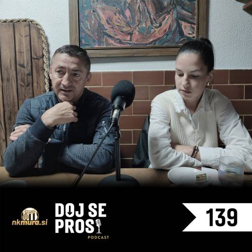 V 139. epizodi podcasta Doj se prosi sta bila gosta Vladimir Kokol in Lucija Kos. V 139. epizodi podcasta Doj se prosi sta bila gosta Vladimir Kokol in Lucija Kos.