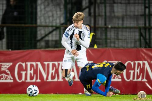 Žan Petrovič in Milot Avdyli.