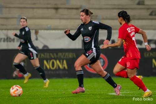 Tija Šoštarič Karič in igralka Nordsjællanda.