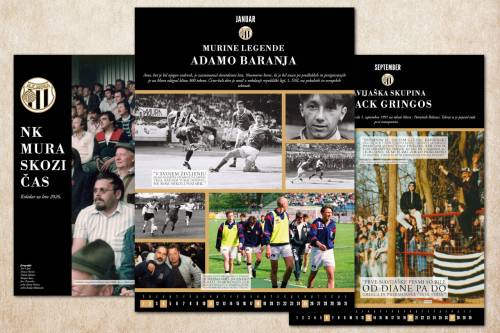 Koledar NK Mura skozi čas za leto 2026.