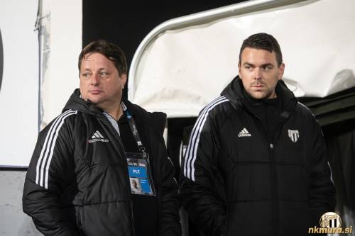 Predsednik Robert Kuzmič in športni direktor Grega Ciglar.