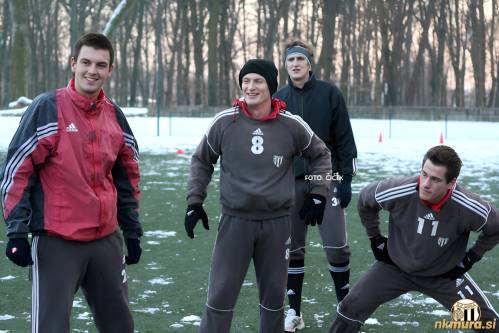 Boris Janev, Darjan Slavic, Mario Zlatar in Matej Rogač.