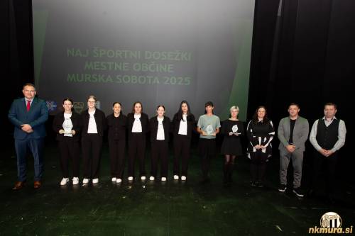 Nogometašice Mure None so bile najboljši ženskka športna ekipa med kolektivnimi športi.