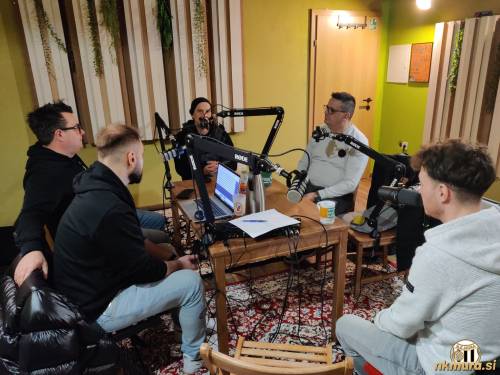 Od leve: Aljaž Vučkič, Andrej Bedek, Jernej Šavel, Zvonko Žekš in Matjaž Vöröš.