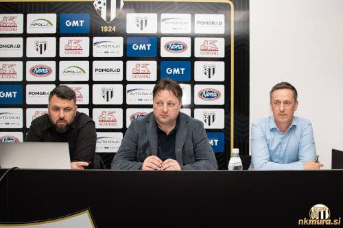 Od leve: Smiljan Kuhar, Robert Kuzmič (predsednik) in Aleš Kegelj (poslovni direktor).