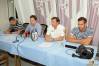 Občni zbor 24. julija 2015. Od leve: Andrej Vidmar, Robert Kuzmič, Boris Cigüt in Mitja Mörec.