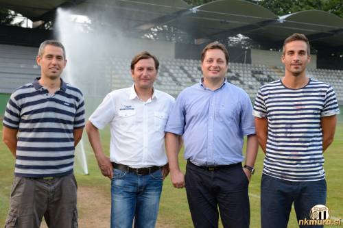 Andrej Vidmar, Boris Cigüt, Robert Kuzmič in Mitja Mörec.
