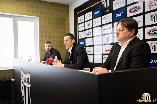 Smiljan Kuhar (medijski predstavnik), Nebojša Nash Subotić in Robert Kuzmič.