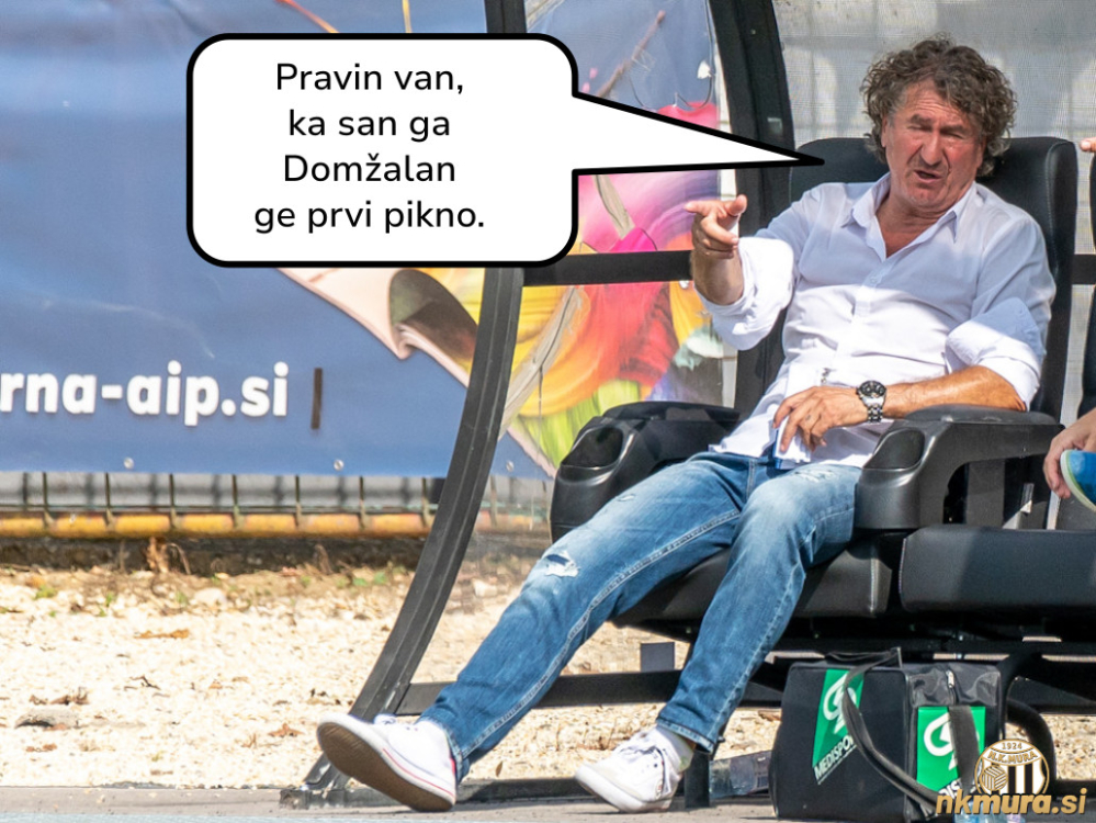 Zlatko Gabor je leta 1985 dosegel prvi gol za Muro proti Domžalam.