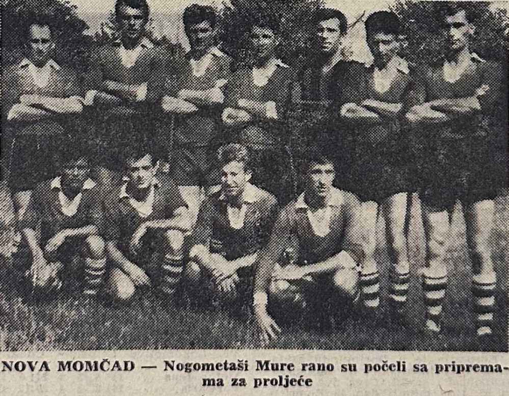 Nogometaši Mure v sezoni 1965/1966.