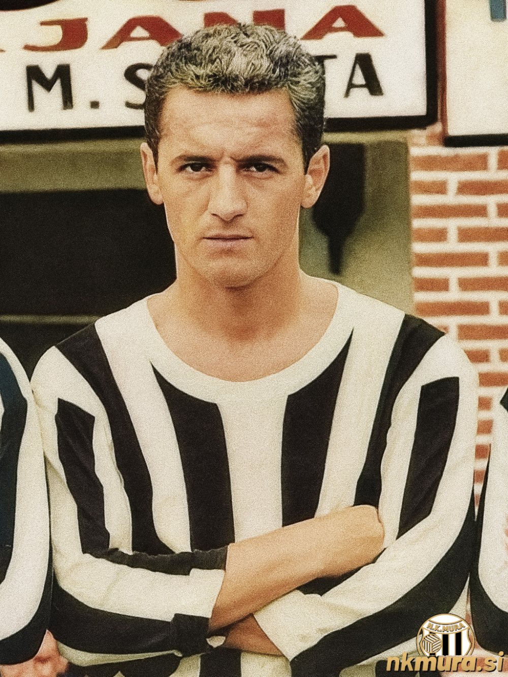 Stanko Klepec leta 1968. Fotografija je bila računalniško izboljšana.