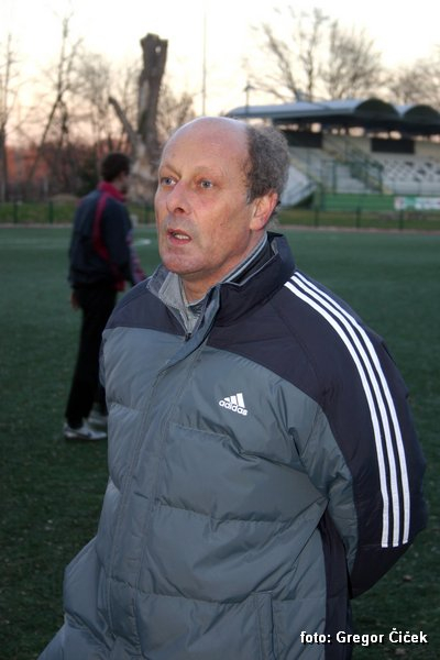 Milan Koblencer, trener Mure leta 2007.